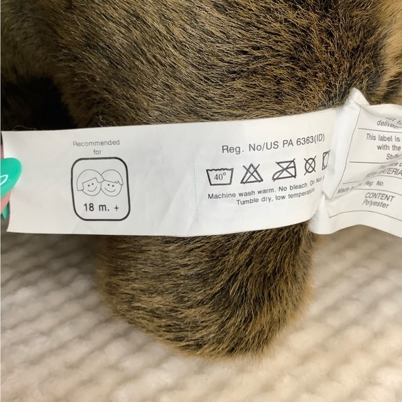 IKEA Retired MULLIG BJORN Plush Mommy Brown Bear and Baby Cub Stuffed Animal Toy - Picture 9 of 10